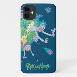 RICK AND MORTY™   Falling From Infected Portal Case-Mate iPhone Case