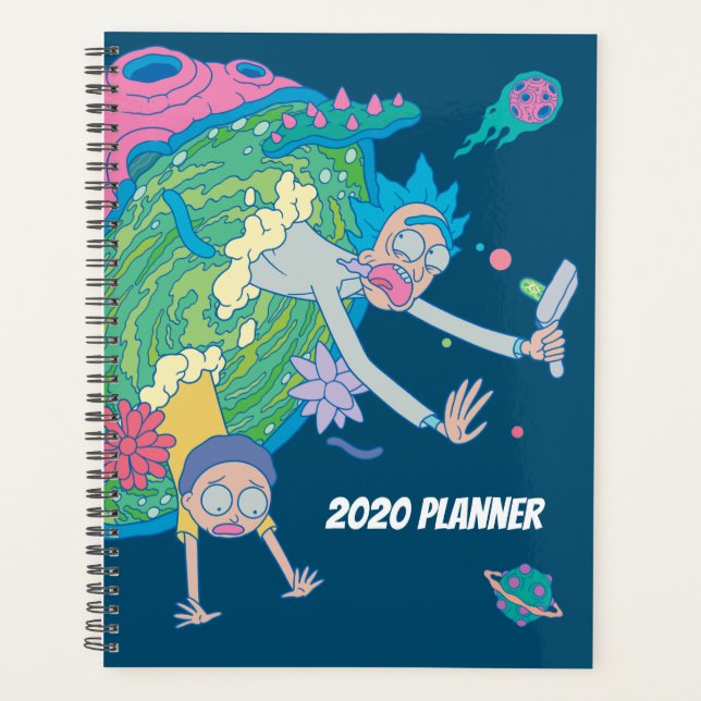 RICK AND MORTY™ | Falling From Infected Portal Planner (Front)
