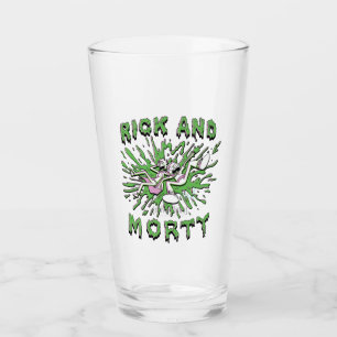 RICK AND MORTY™   Falling Into Acid Vat Glass