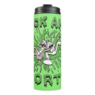 RICK AND MORTY™   Falling Into Acid Vat Thermal Tumbler