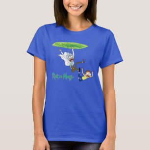 RICK AND MORTY™   Falling Out Of Portal T-Shirt