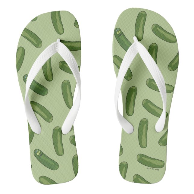 RICK AND MORTY™ | Flip The Pickle Jandals (Footbed)