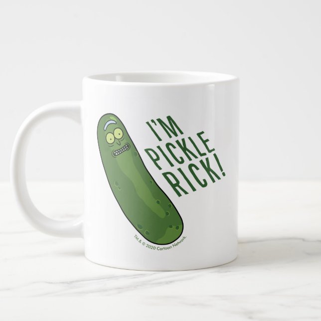 RICK AND MORTY™ | Flip The Pickle Large Coffee Mug (Left)