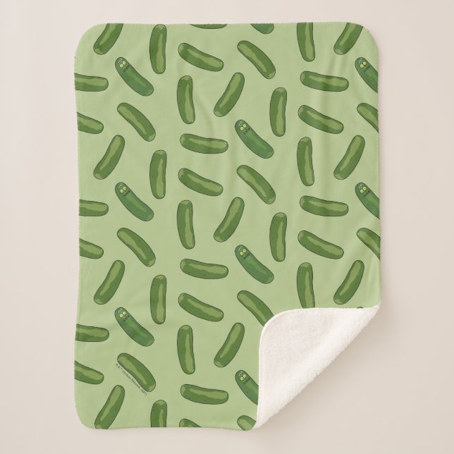 RICK AND MORTY™ | Flip The Pickle Sherpa Blanket (Front)