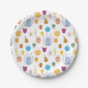 RICK AND MORTY™   Get Schwifty Paper Plate