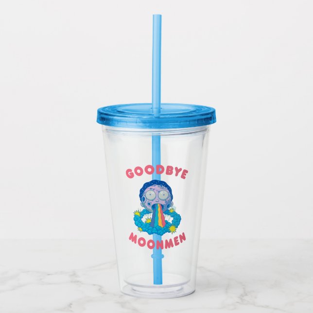 RICK AND MORTY™ | Goodbye Moonmen Acrylic Tumbler (Front)