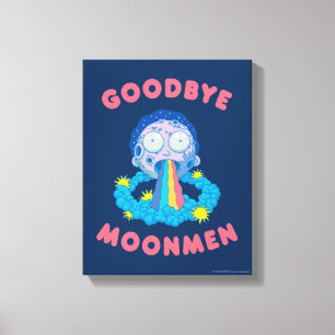 RICK AND MORTY™   Goodbye Moonmen Canvas Print