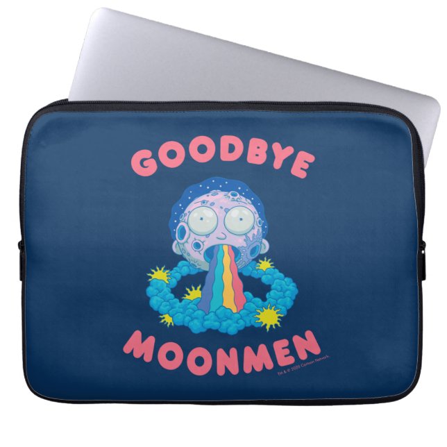 RICK AND MORTY™ | Goodbye Moonmen Laptop Sleeve (Front)