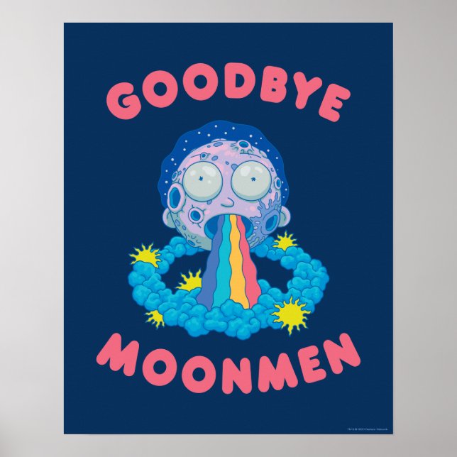 RICK AND MORTY™ | Goodbye Moonmen Poster (Front)