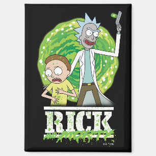 RICK AND MORTY™   Green Splash Magnet