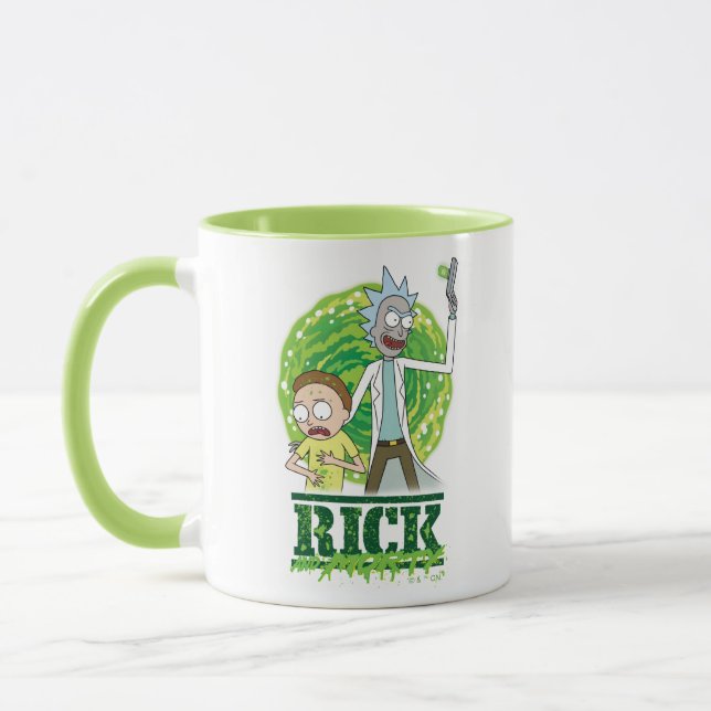 RICK AND MORTY™ | Green Splash Mug (Left)