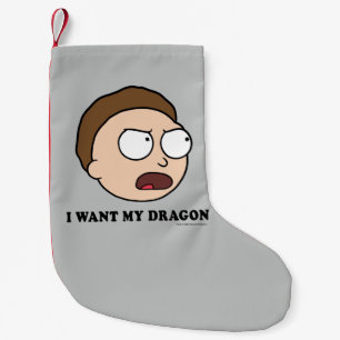 RICK AND MORTY™ I Want My Dragon Small Christmas Stocking