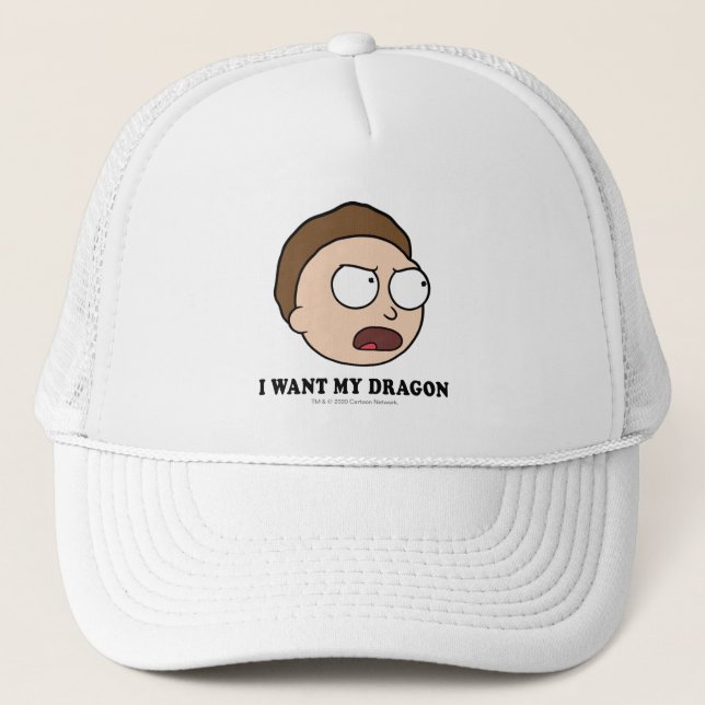 RICK AND MORTY™ | I Want My Dragon Trucker Hat (Front)