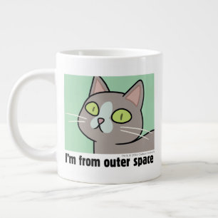 RICK AND MORTY™   I'm From Outer Space Large Coffee Mug