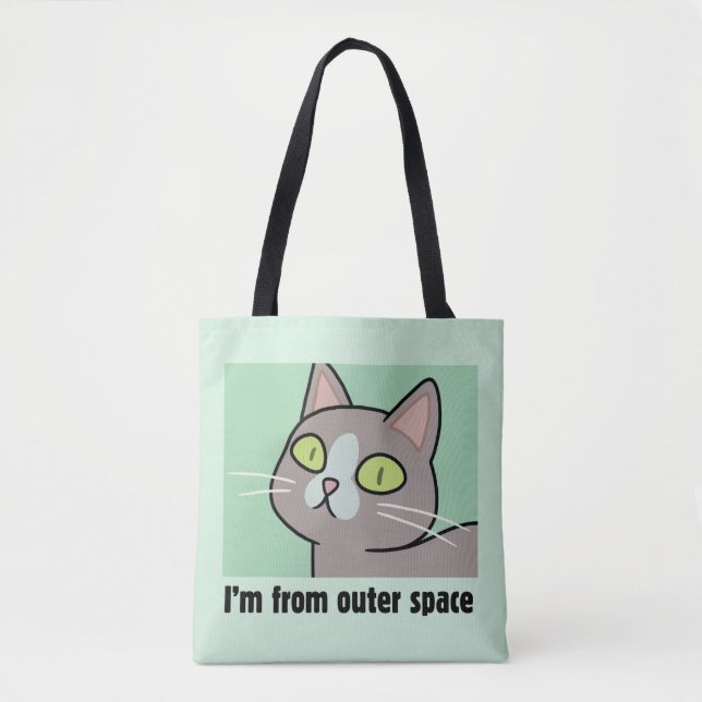 RICK AND MORTY™ | I'm From Outer Space Tote Bag (Front)