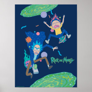 RICK AND MORTY™ Infected Portal Jump Poster