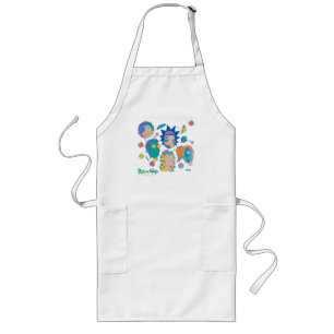 RICK AND MORTY™   Infected Smith Family Pattern Long Apron