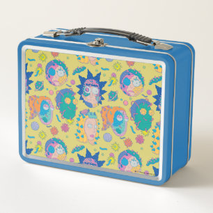 RICK AND MORTY™ Infected Smith Family Pattern Metal Lunch Box