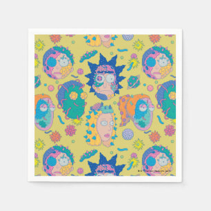 RICK AND MORTY™   Infected Smith Family Pattern Napkin