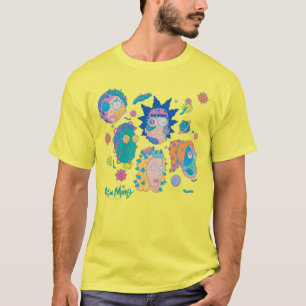RICK AND MORTY™   Infected Smith Family Pattern T-Shirt