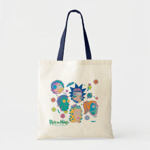 RICK AND MORTY™   Infected Smith Family Pattern Tote Bag