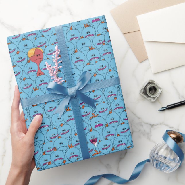 RICK AND MORTY™ | Kirkland Mr. Meeseeks Wrapping Paper (Gifting)