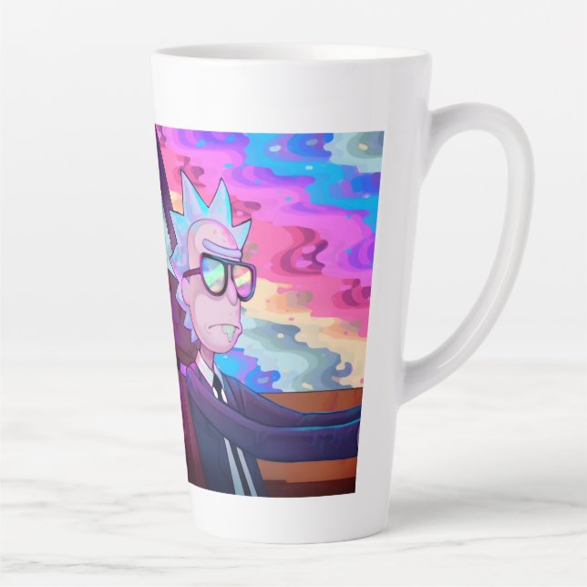 Rick and Morty Latte Mug (Right)