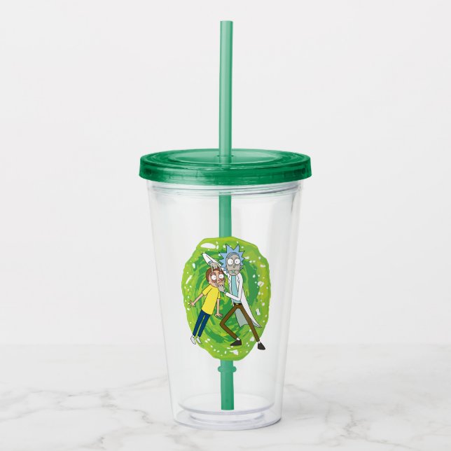 RICK AND MORTY™ | Look At That Acrylic Tumbler (Front)