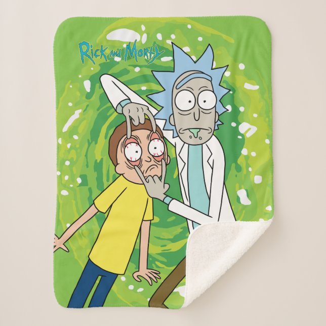 RICK AND MORTY™ | Look At That Sherpa Blanket (Front)