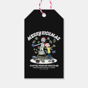 Rick and Morty Merry Rickmas Presents Gift Tags