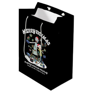 Rick and Morty   Merry Rickmas Presents Medium Gift Bag