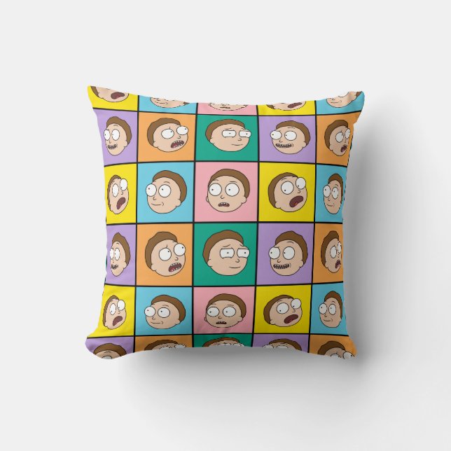 RICK AND MORTY™ | Morty's Moods Cushion (Front)