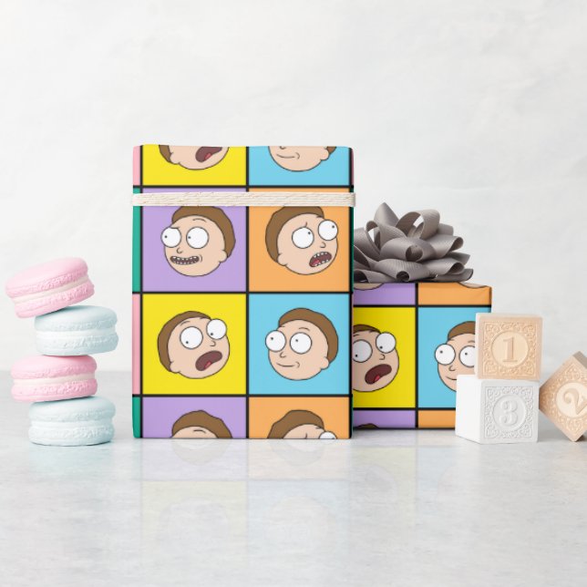 RICK AND MORTY™ | Morty's Moods Wrapping Paper (Baby Shower)