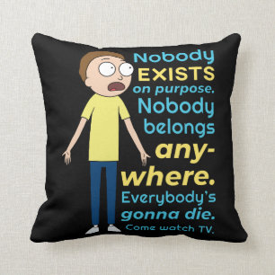 RICK AND MORTY™   Nobody Exists On Purpose Cushion