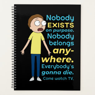 RICK AND MORTY™ Nobody Exists On Purpose Planner