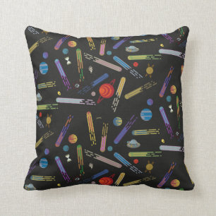 RICK AND MORTY™   Outer Space Comet Pattern Cushion