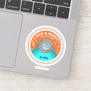 RICK AND MORTY™   Outer Space Patches Pattern