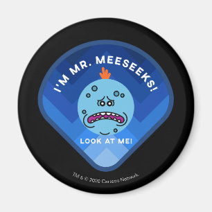 RICK AND MORTY™   Outer Space Patches Pattern Magnet