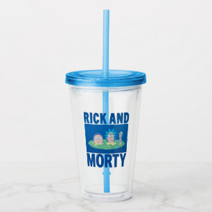 RICK AND MORTY™ Peeking Through Portal Acrylic Tumbler