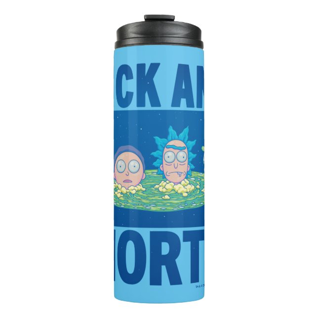 RICK AND MORTY™ | Peeking Through Portal Thermal Tumbler (Front)