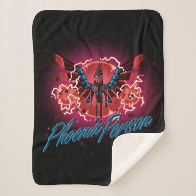 RICK AND MORTY™ | Phoenix Person Sherpa Blanket (Front)
