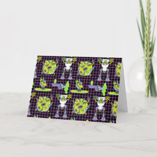 RICK AND MORTY™   Pickle Rick Portal Pattern Card