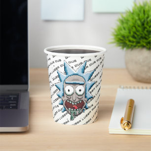 RICK AND MORTY™   Pixelverse Rick Drooling Head Paper Cups