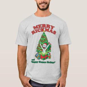 Rick and Morty Portal Rick Merry Rickmas T-Shirt