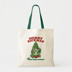 Rick and Morty Portal Rick Merry Rickmas Tote Bag