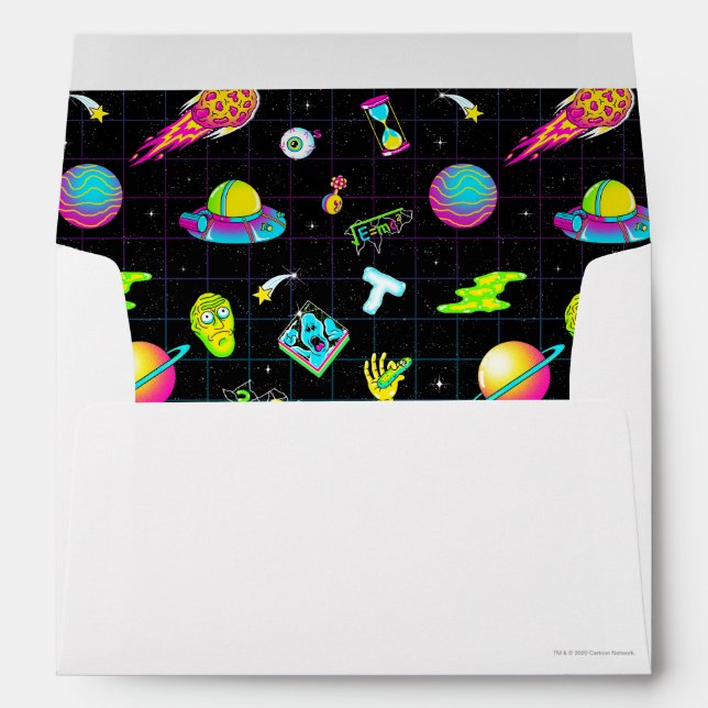 RICK AND MORTY™ | Psychedelic Season 3 Pattern Envelope (Back (Bottom))