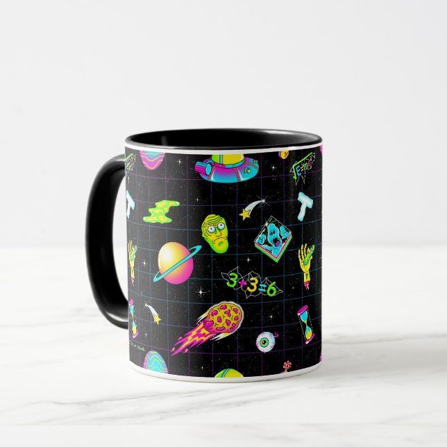 RICK AND MORTY™ | Psychedelic Season 3 Pattern Mug (Front Left)