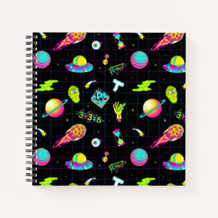 RICK AND MORTY™   Psychedelic Season 3 Pattern Notebook