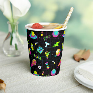 RICK AND MORTY™   Psychedelic Season 3 Pattern Paper Cups