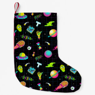 RICK AND MORTY™   Psychedelic Season 3 Pattern Small Christmas Stocking